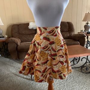 Hamburger skirt